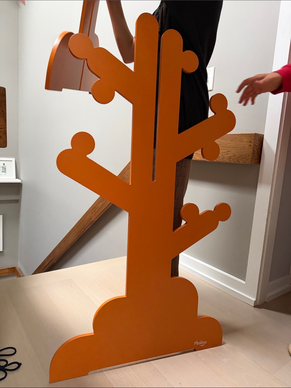 Pkolino kids Orange Modern Tree Coat Rack - Freestanding Home Accent